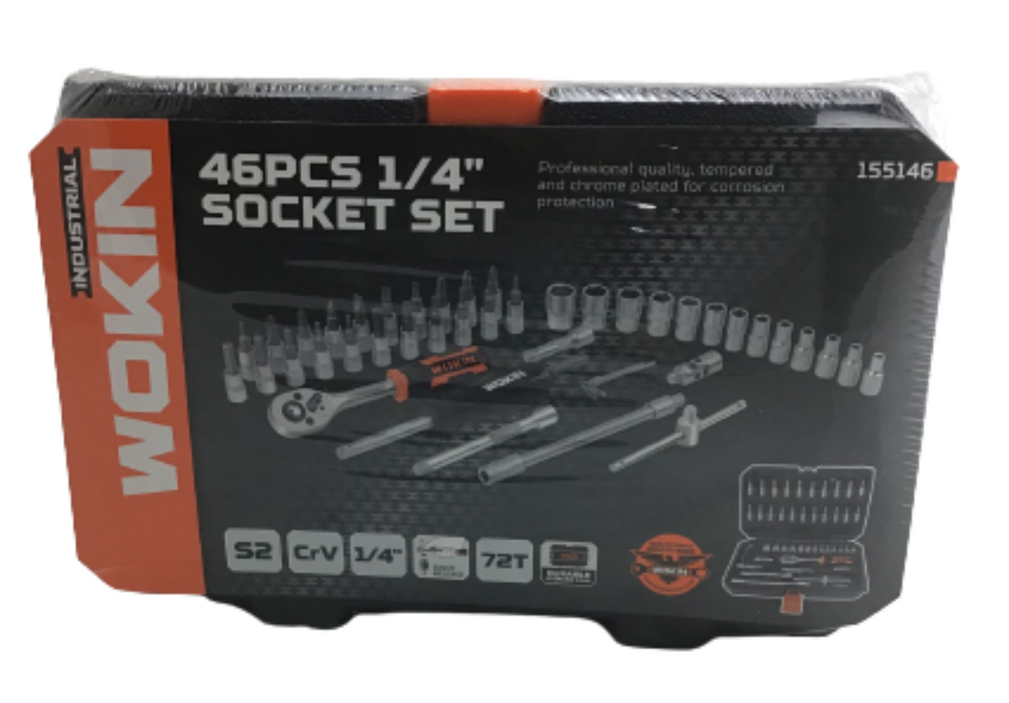 Wokin 46 Pieces 1 /4 In Socket Sets