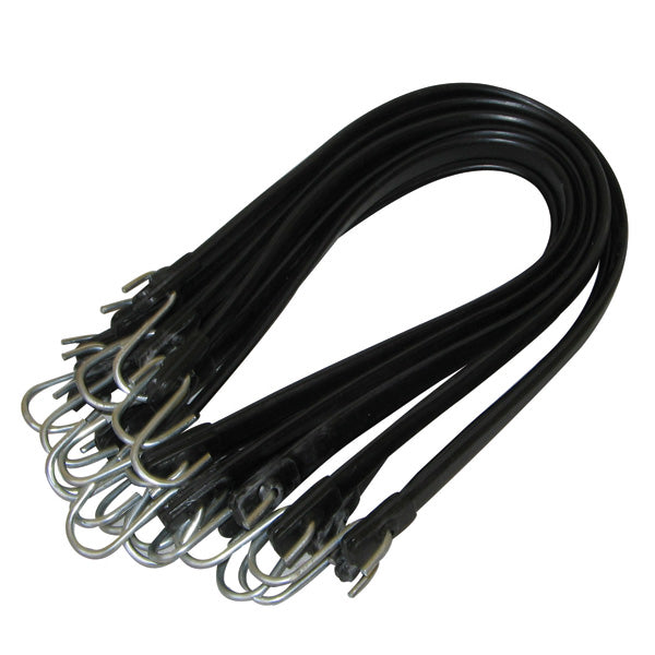 10 Piece 15 Inch Rubber Tie Down