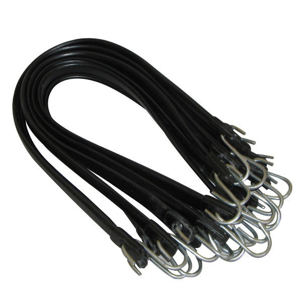 10 Piece 15 Inch Rubber Tie Down