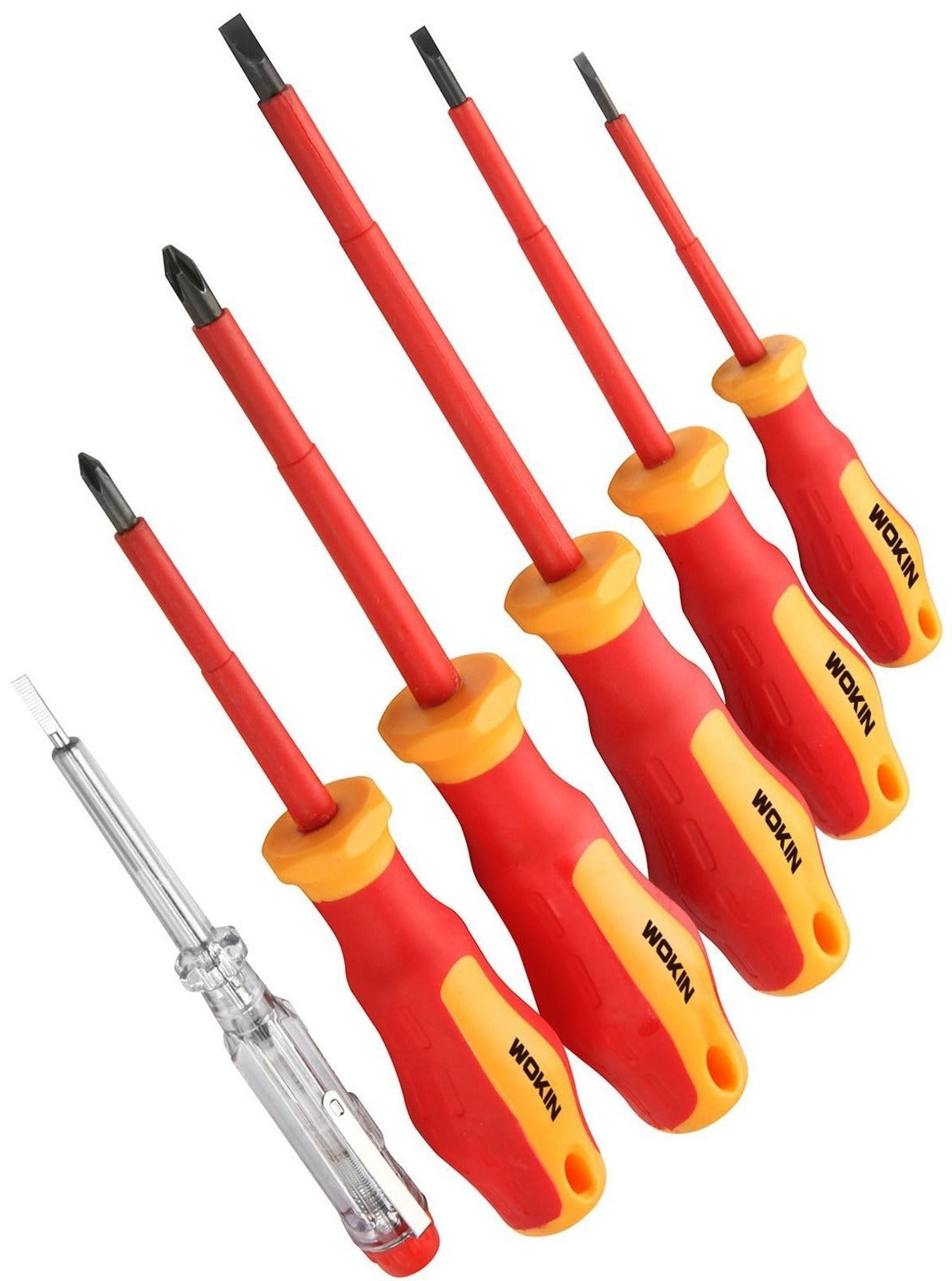 Wokin 6 Pieces VDE Screwdriver Set