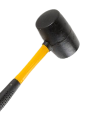 Sixteen Ounce Rubber Mallet