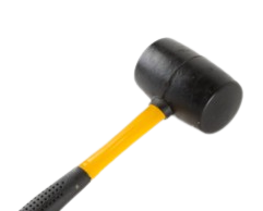 Thirty Two Ounce Rubber Mallet