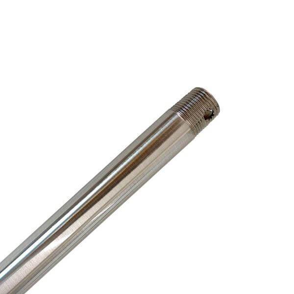 24 in. Brushed Nickel Extension Downrod-ceiling fixtures & fans-Tool Mart Inc.