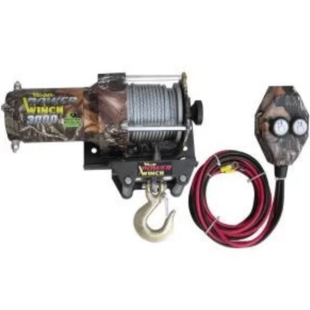 3000 Pound Winch Real Tree-winches & jacks-Tool Mart Inc.