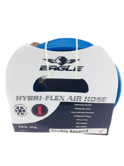 3/8" X 50' Eagle Hybrid Air Hose