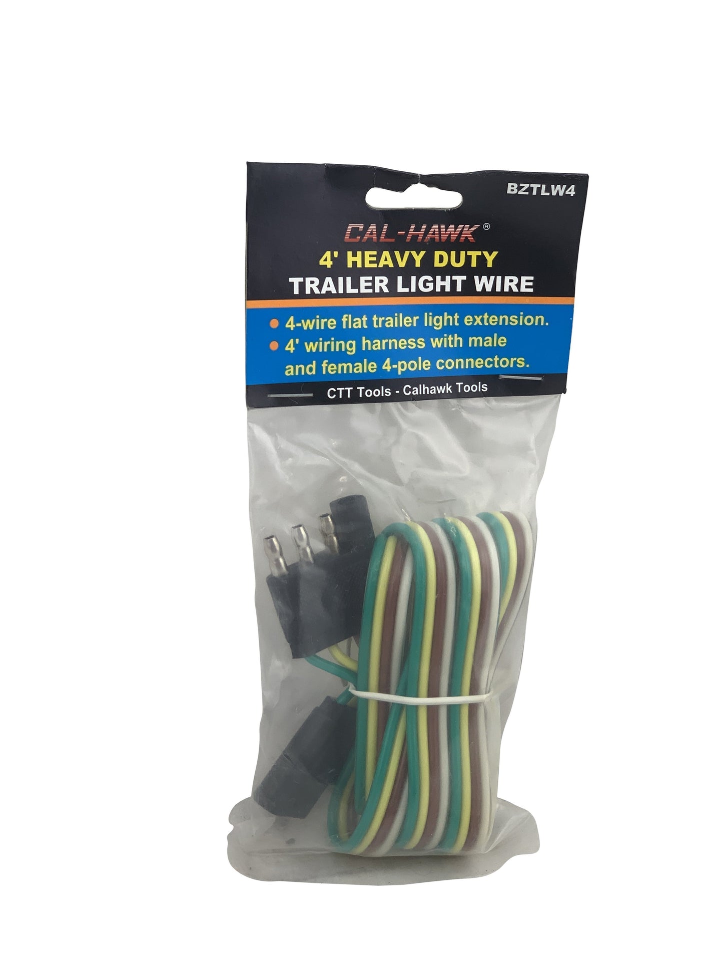 4 Foot Trailer Lightwire-hitch pins & receivers-Tool Mart Inc.