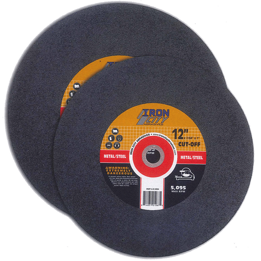 Metal Steel Low Horse Power Chop Saw Wheel  12 x 7 64 x 1