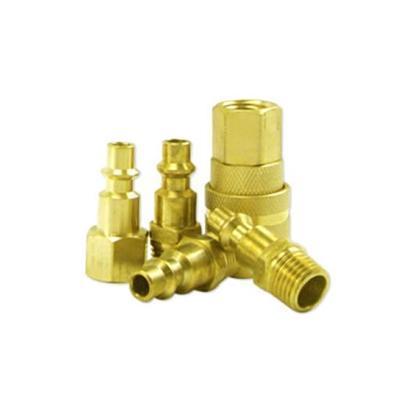 5 PC. Hi-Flo Brass Coupler Set-air tool accessories-Tool Mart Inc.