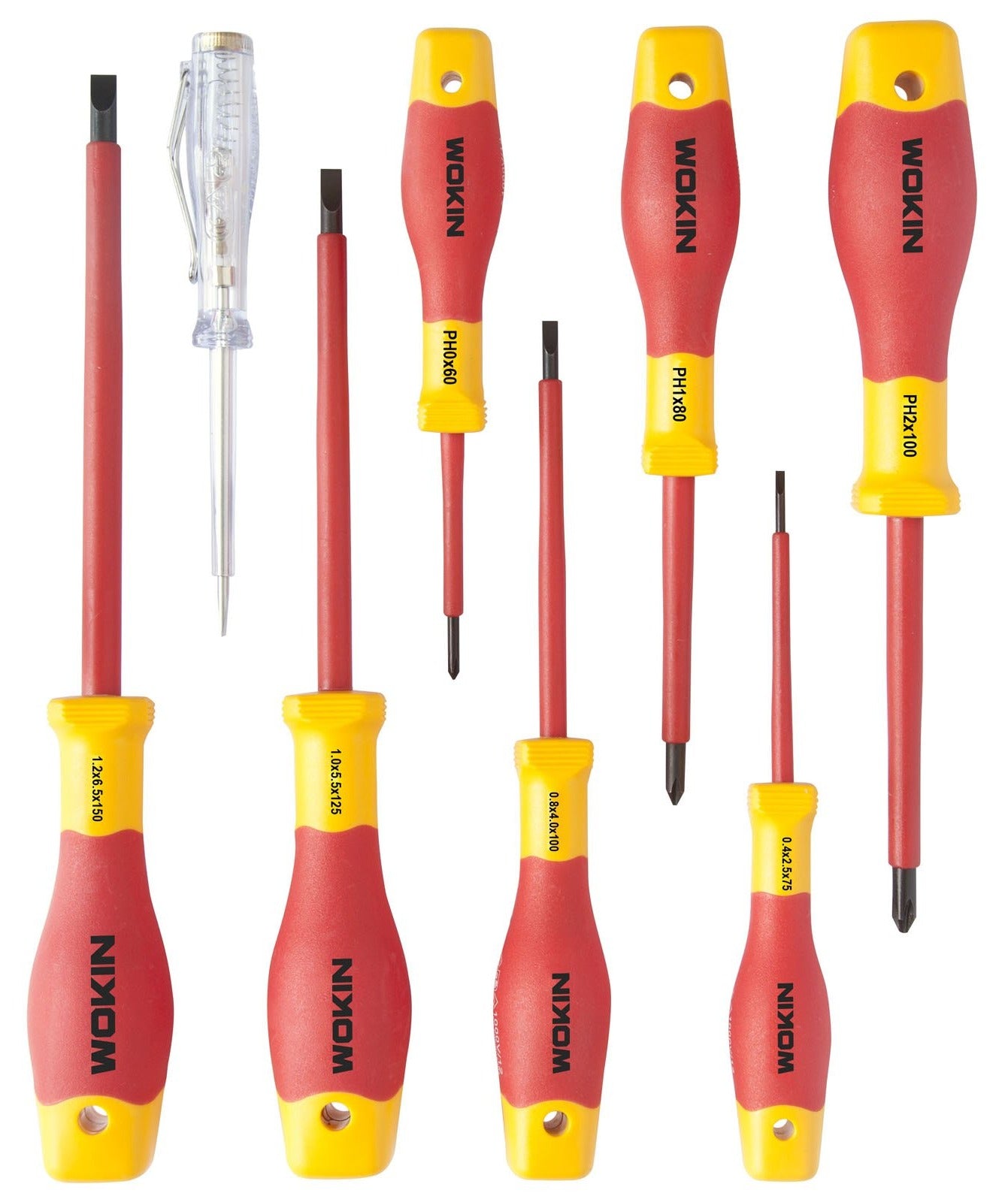 Wokin 8 Piece Insulated Screwdrivers Set Premium Line