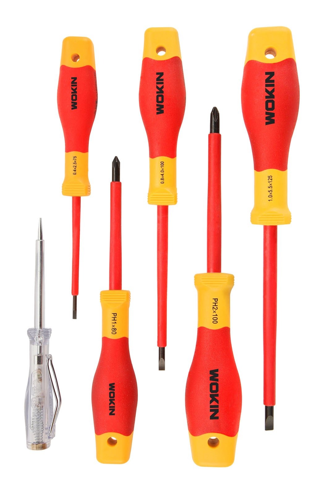 Wokin 6 Pieces Insulated Screwdrivers Set Premium Line
