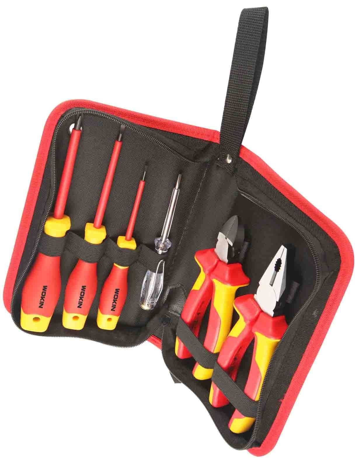 Wokin 6 Pieces Insulated Hand Tools Set Premium Line