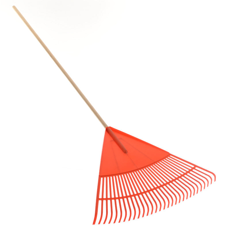 Plastic Orange 30 Teeth Plastic Rake