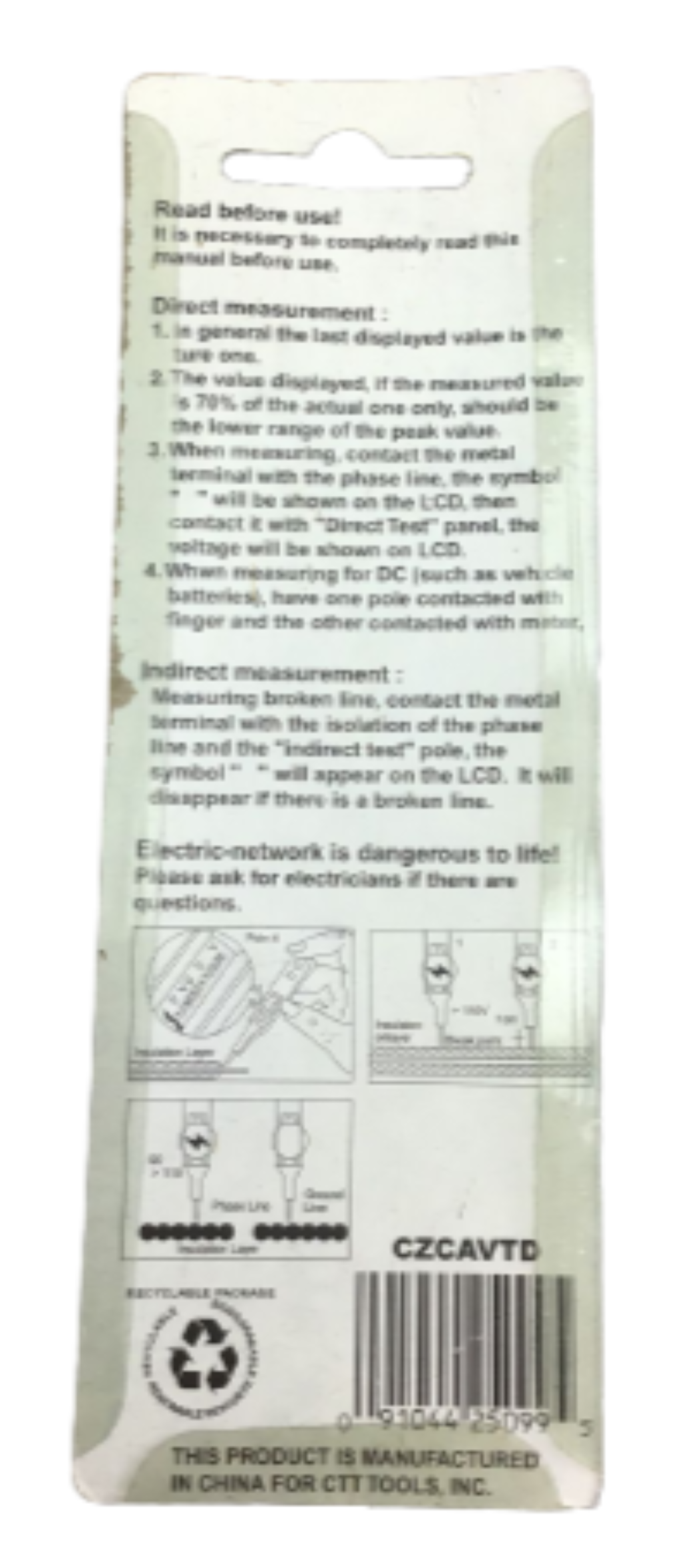 Cal Hawk Digital Voltage Tester