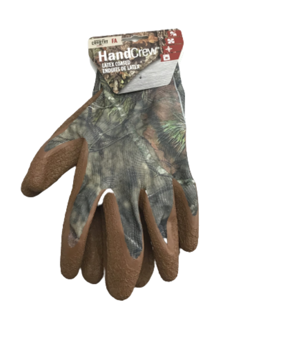 Mossy Oak Latex Hand Crew Glove