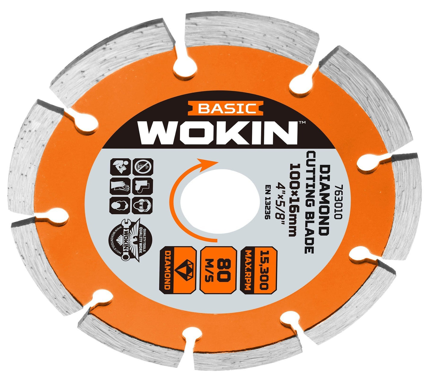 Wokin Dry Diamond Disc 9 Inch