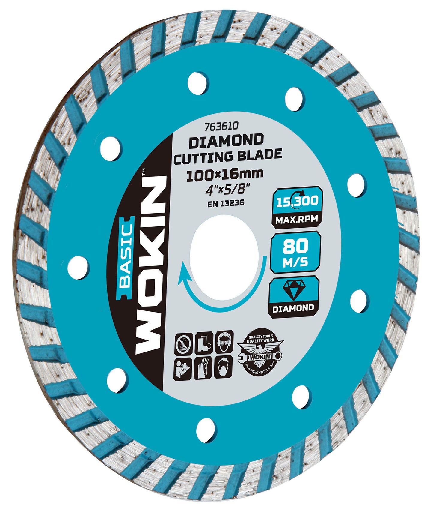 Wokin Turbo Diamond Disc 4 Inch