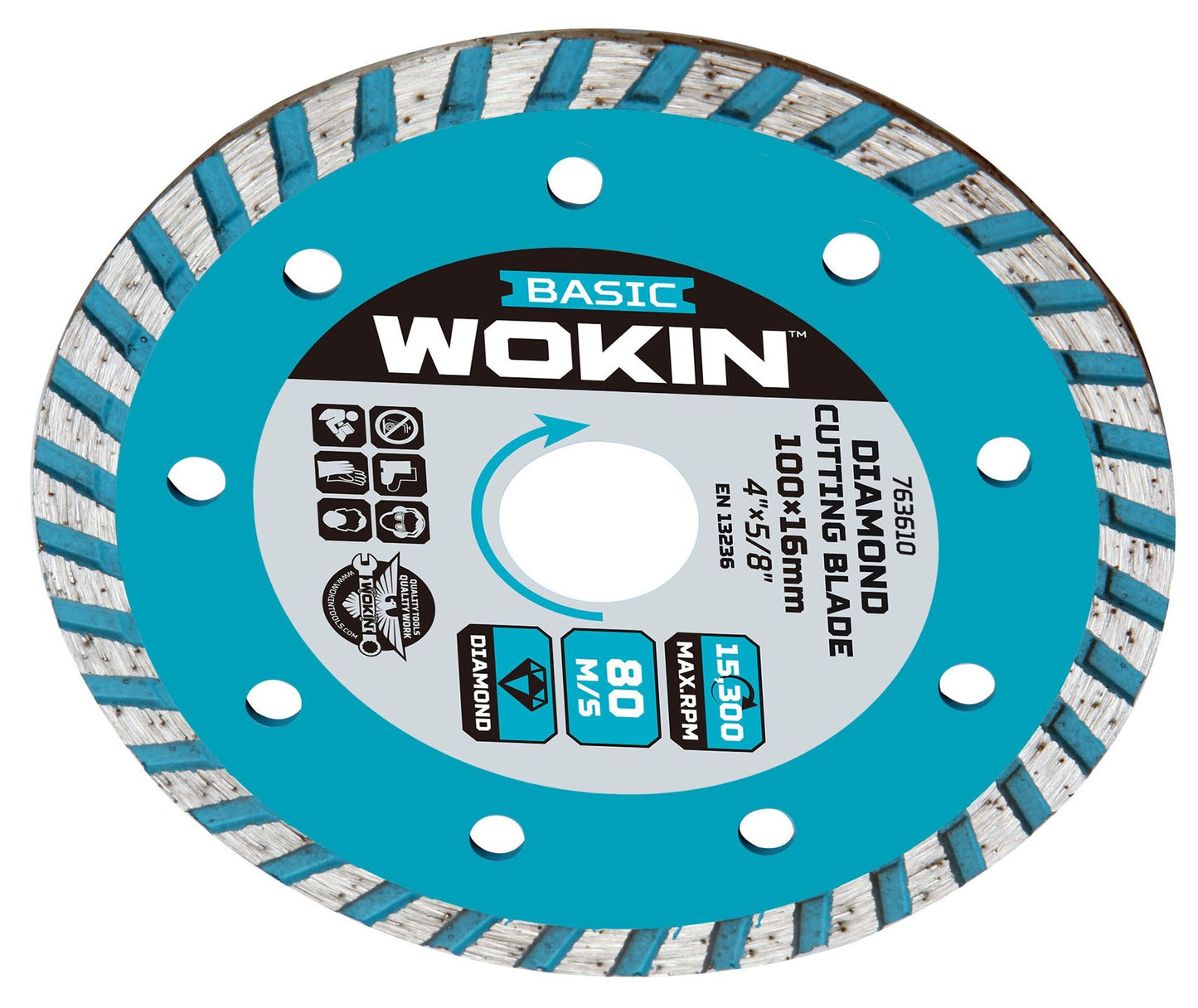 Wokin Turbo Diamond Disc 7 Inch