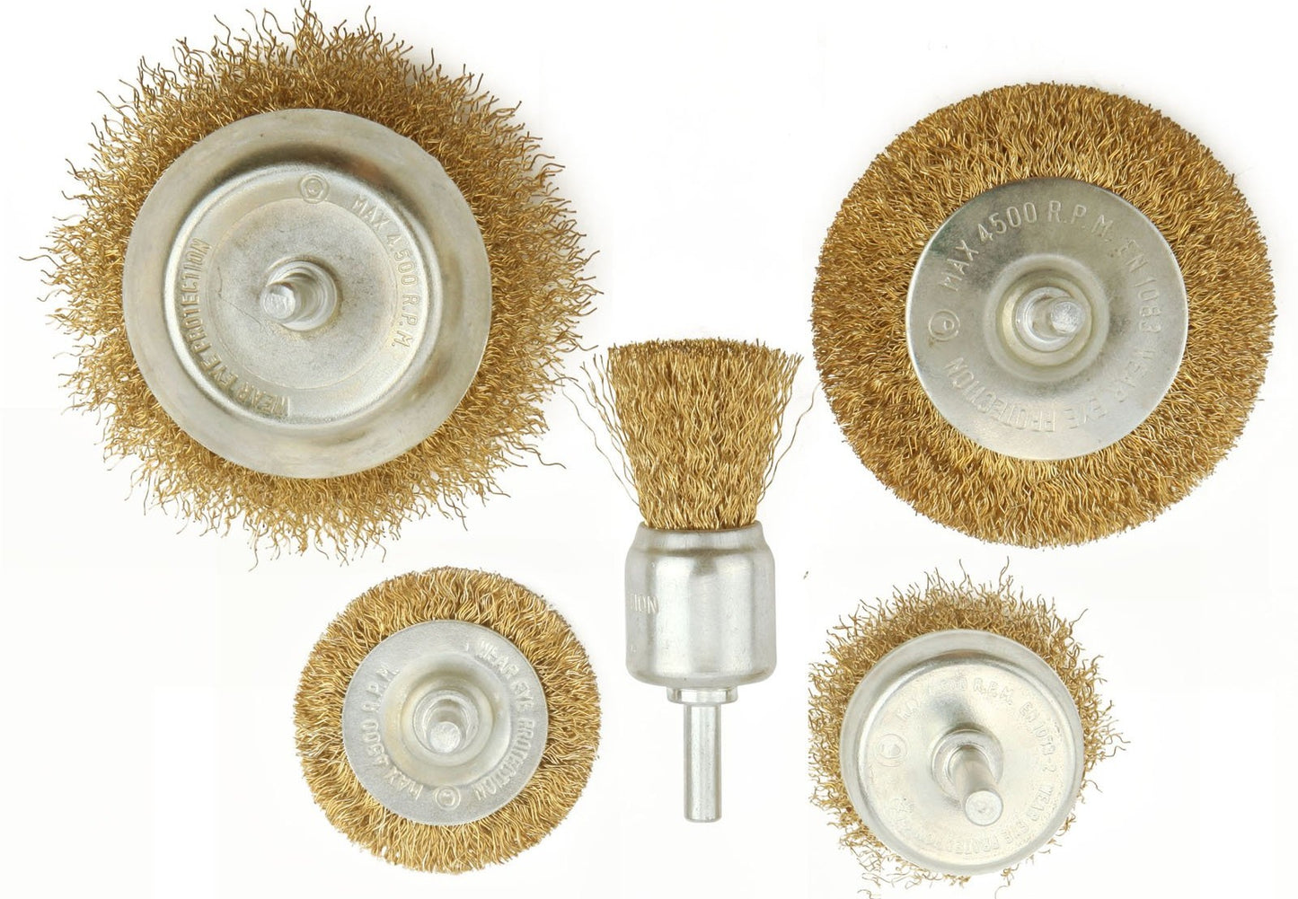 Wokin 5 Pieces Wire Brushes Set