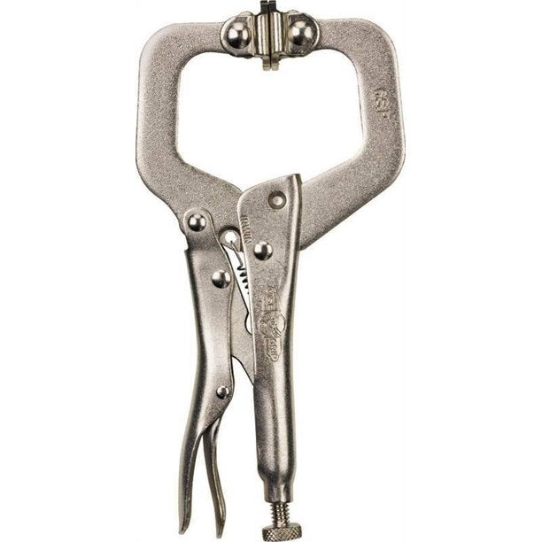 Irwin 11 Inch Locking C Clamp with Swivel Pads
