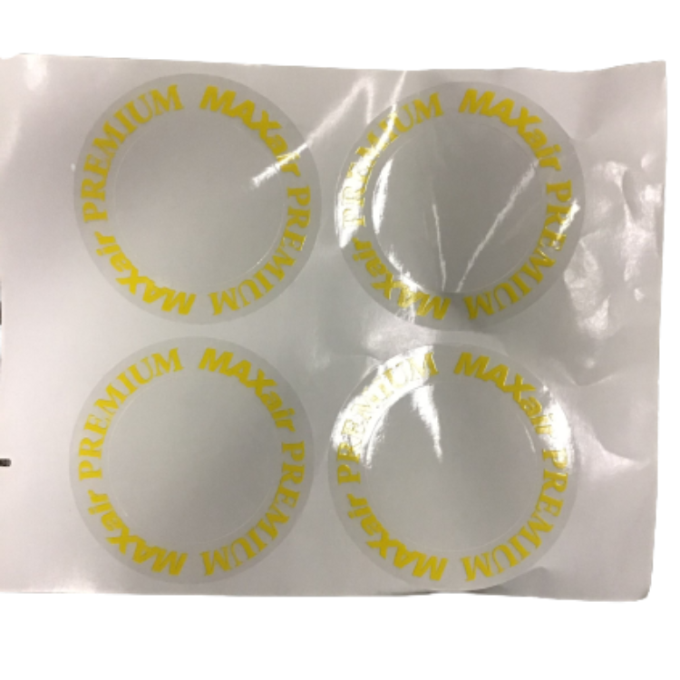 Maxxair Filter Label