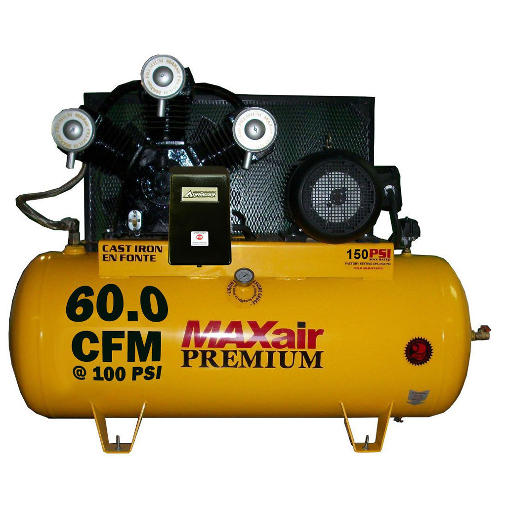 MaxAir 15 HP 120 Gallon Air Compressor
