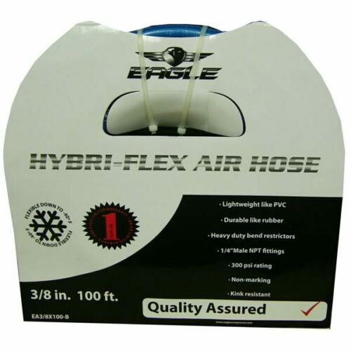 3/8inch x 100inch Eagle Hybrid Air Hose