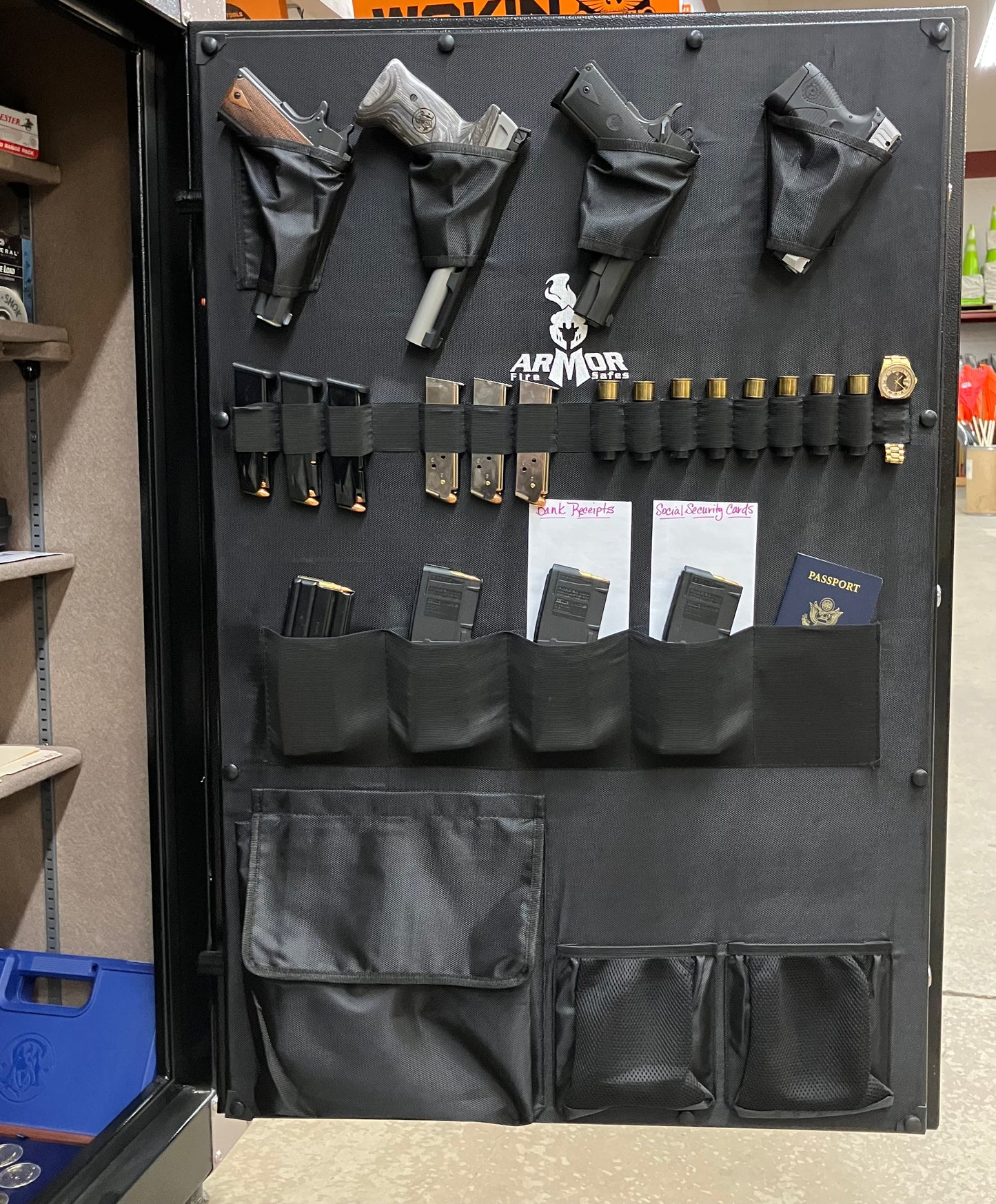 Armor Gun Safe 64 Gun Titanium Series