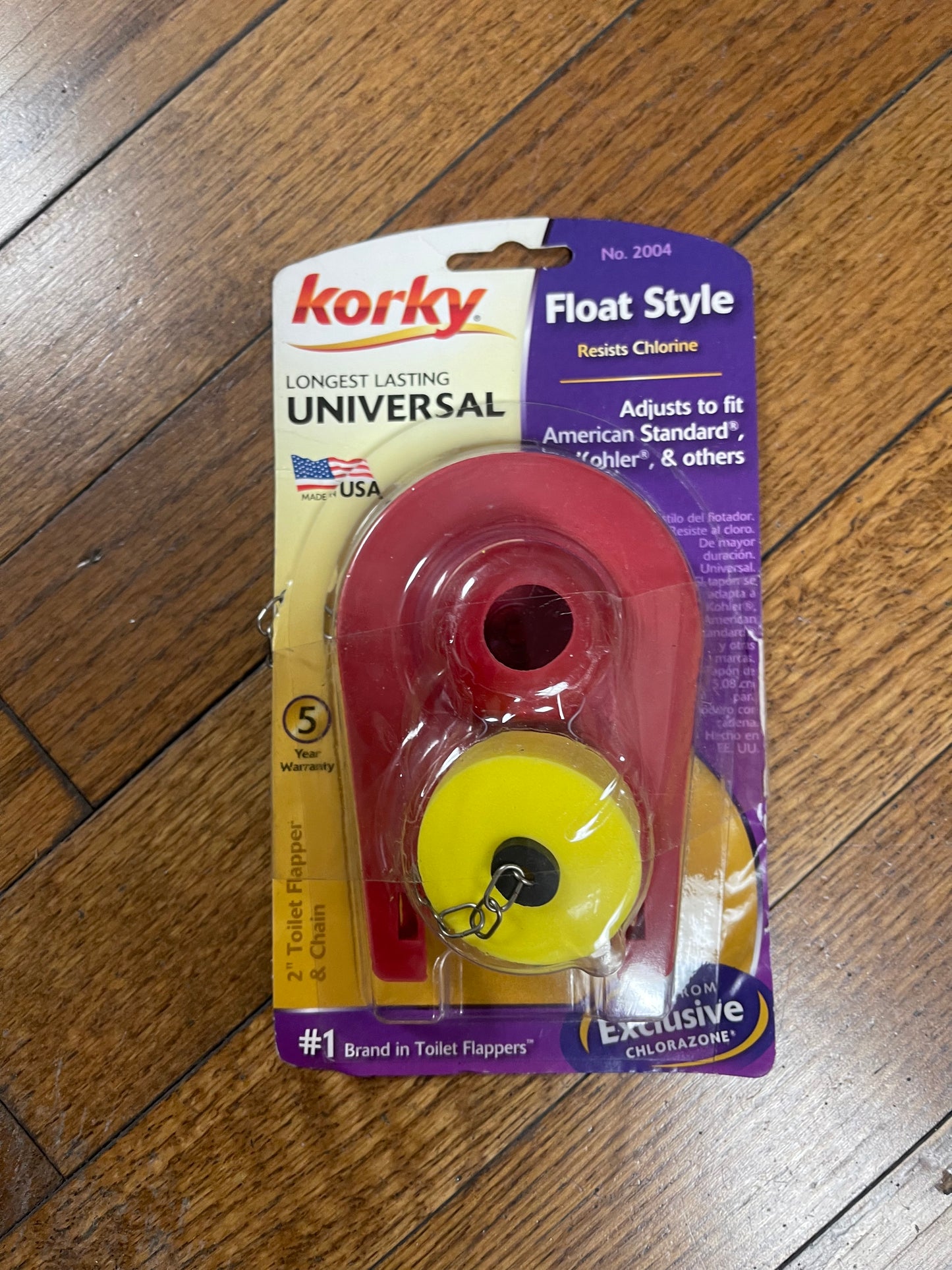 Korky Plus 2 in. Adjustable Flapper Damaged Box