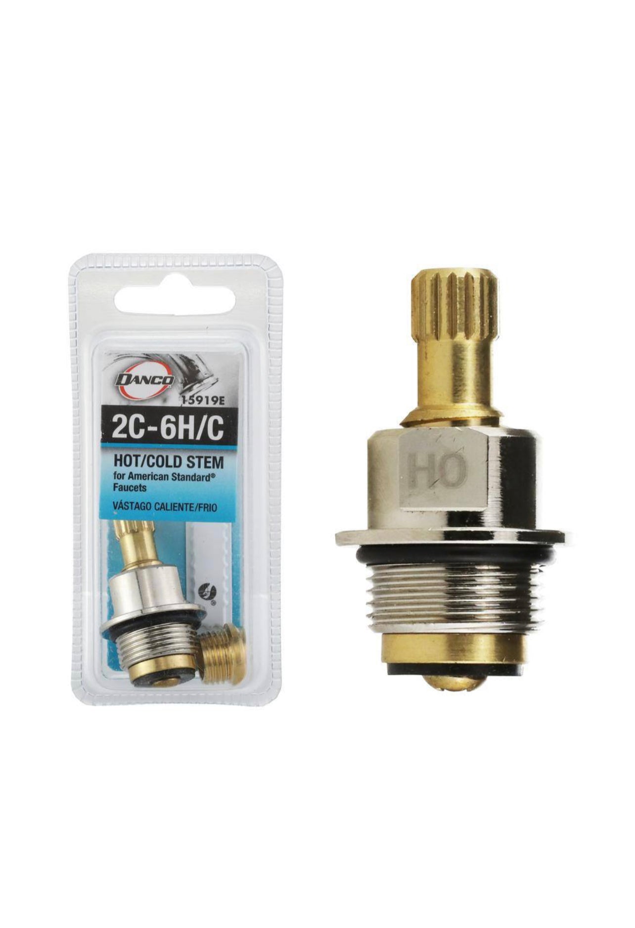 Danco 2C-6H/C Hot/Cold Stem for American Standard Faucets Damaged Box