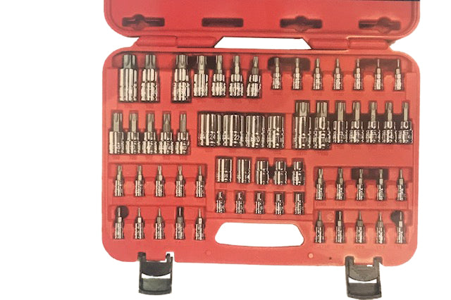 Cal-Hawk 60pc Star Bit Socket Set