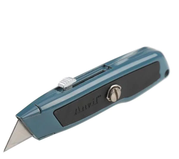Anvil Soft Grip Utility Knife With 3 Blades