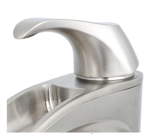 Pfister Brea 4 Inch Centerset Single-Handle Bathroom Faucet in Brushed Nickel Damaged Box