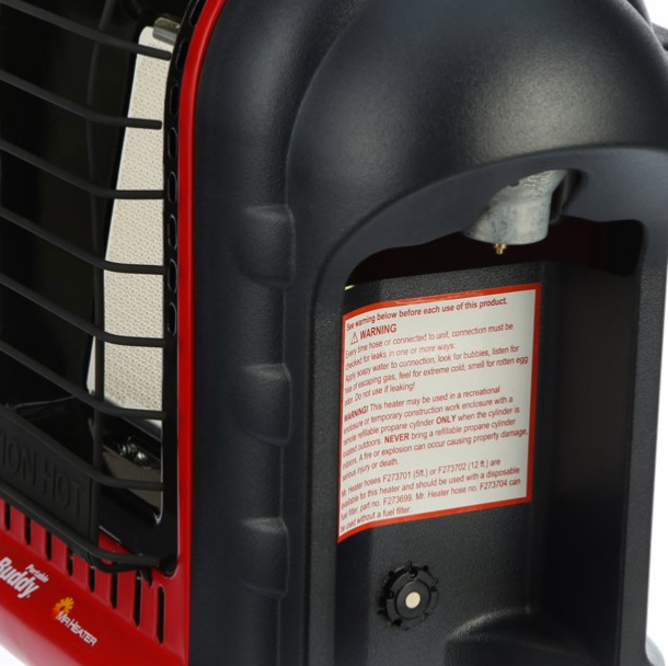 Mr Heater 9000 BTU Propane Portable Buddy Heater *Factory Serviced*
