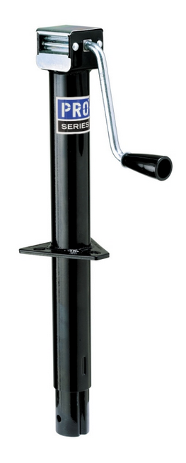 Pro Series Round Trailer Jack 2000 lb Lift Capacity