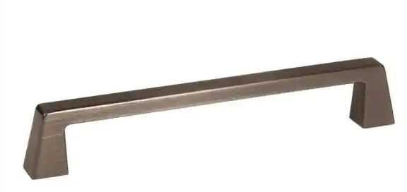 Amerock Blackrock 6 5/16 in 160 mm Center to Center Gunmetal Drawer Pull