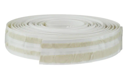 Magic 7/8 inch x 11 ft Tub and Wall Peel and Stick Caulk Strip in White Damaged Box