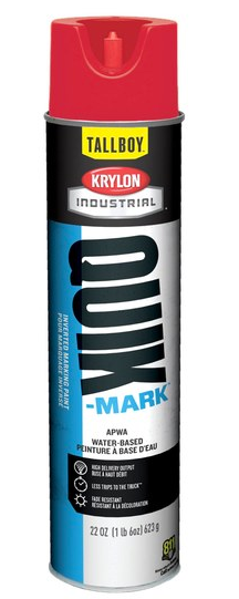 Krylon Industrial Quik Mark 22oz Aerosol Can Red