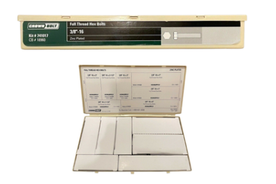 Crown Bolt Full Thread Hex Bolts 3/8 Inch -16