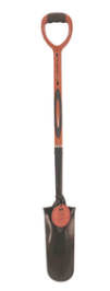Flexrake Ergonomic D Handle Transplanting Spade With Fiberglass Handle