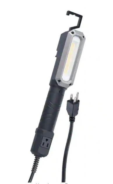 Husky 800 Lumen Corded Handheld LED Light