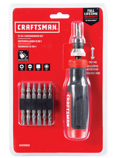 Craftsman 12 in 1 Screwdriver Set