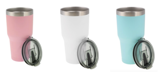 Double Wall Vacuum Sealed Stainless Steel Tumbler 30 oz