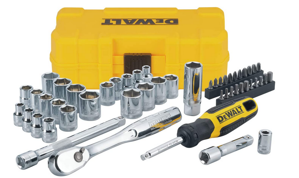 Dewalt 50pc Socket Set And Screwdriver Set