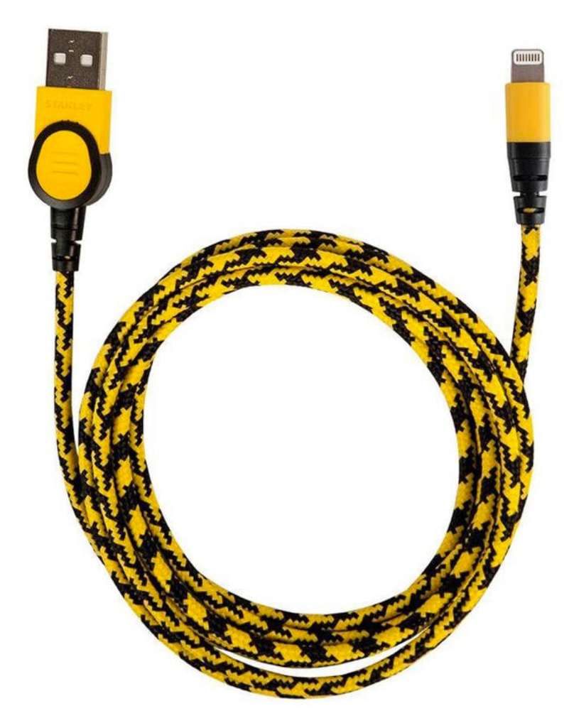 Stanley 10 Foot Braided USB Iphone Charging Cable