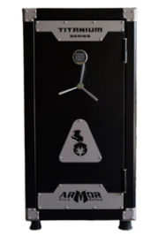 Armor 24 Gun Fire Resistant Convertible Safe with Electronic Lock Titanium Series