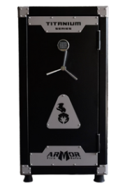 Armor 24 Gun Fire Resistant Convertible  Safe with Electronic Lock Titanium Series