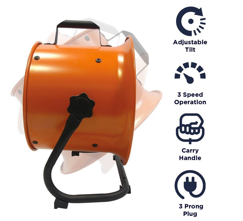 Maxx Air 10 Inch High Velocity Floor Fan Reconditioned