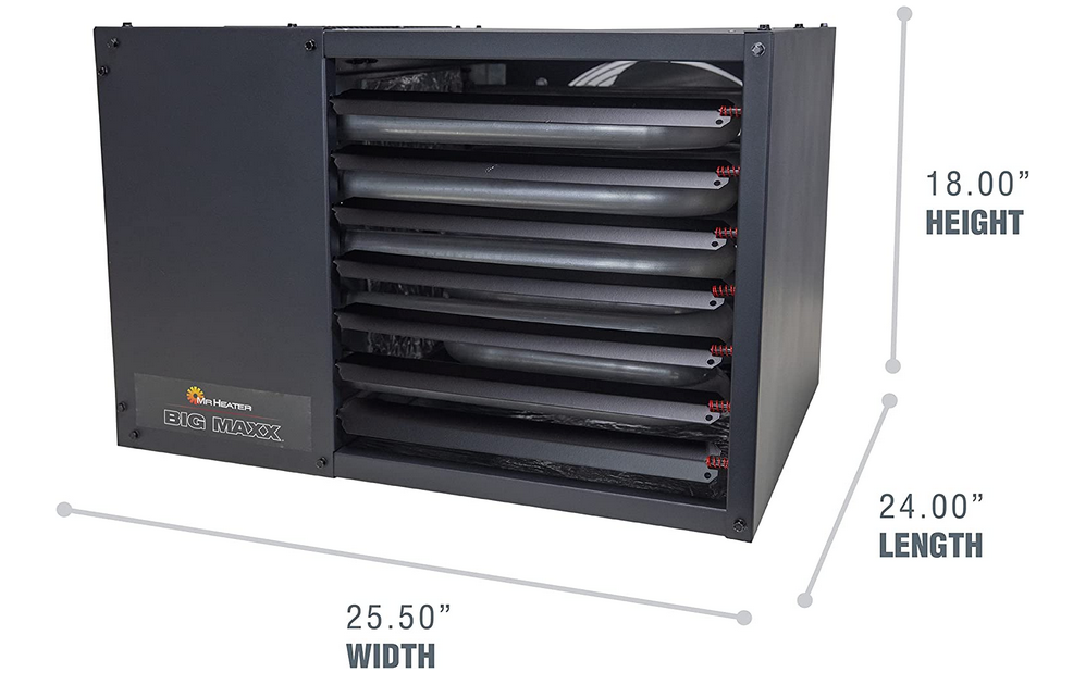 MHU80NG Mr Heater Big Maxx Natural Gas 80,000 BTU Unit Heater Factory Serviced