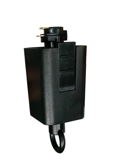 Hampton Bay 120 Volt 150 Watt Black Linear Track Pendant or Chandelier Adapter *Damaged Box*