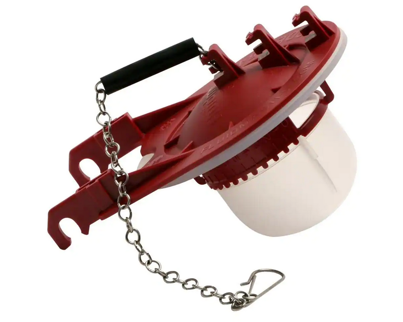 Fluidmaster Universal 3 inch Adjustable Toilet Flapper for Glacier Bay Toilets *DAMAGED BOX*